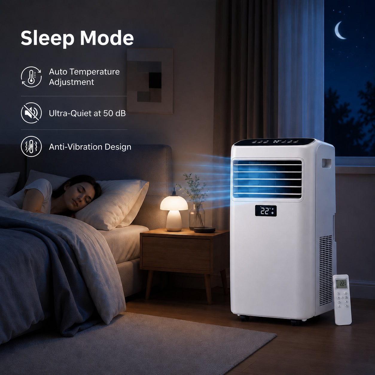 ArcticBreeze 9000 BTU Portable Air Conditioner - Detail 3