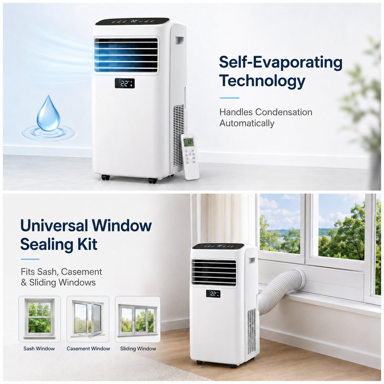 ArcticBreeze 9000 BTU Portable Air Conditioner - Detail 4